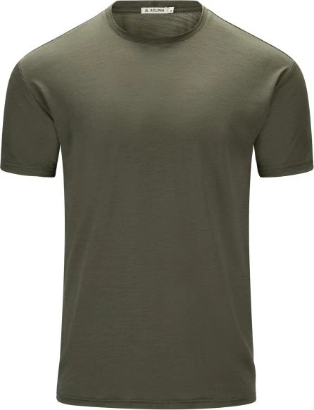 Aclima LightWool 140 Antler Funktionsshirt kurzarm tarmac (Herren)
