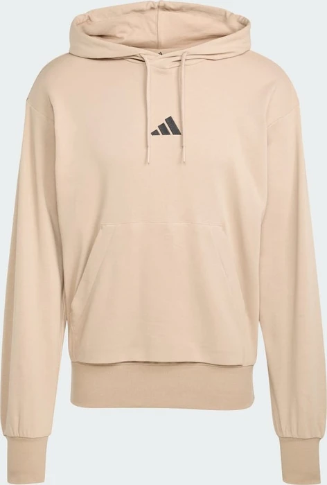 adidas Essentials Feelcozy French Terry Hoodie warm sandstone/black (Herren)
