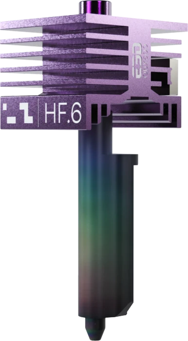 E3D Druckdüse beschichtet High Flow ObXidian 500 Complete HotEnd für Bambu Lab P2S & H2-Serie, 1.75mm, 0.6mm