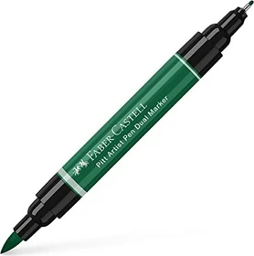 Faber-Castell PITT artist pen dual phthalogrün dunkel
