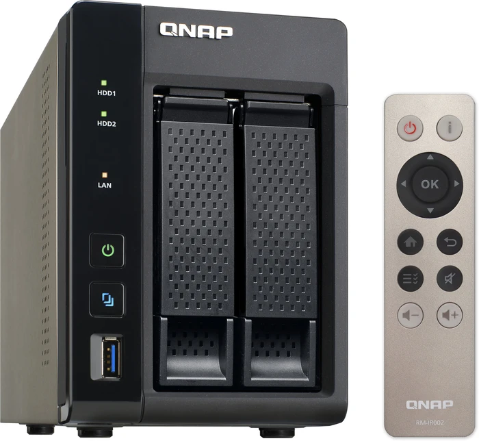 QNAP Turbo Station TS-253A-4G, 4GB RAM, 2x RJ-45 1000Base-T, 4x USB-A 3.0