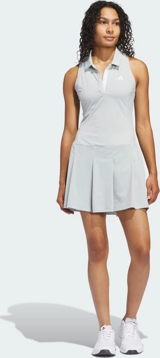adidas Women's Ultimate365 Tour Pleated Kleid wonder silver (Damen)