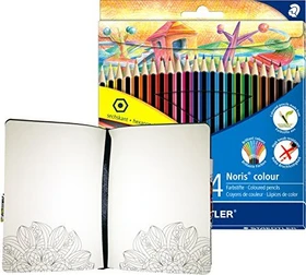 Staedtler Noris colour 185 Buntstift sortiert, 24er-Set