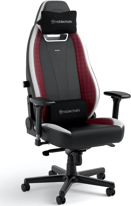 noblechairs Legend Black/White/Red Gamingstuhl, schwarz/weiß/rot
