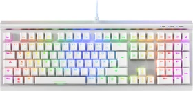 Sharkoon Skiller SGK40 White, LEDs RGB, Huano RED, USB, DE