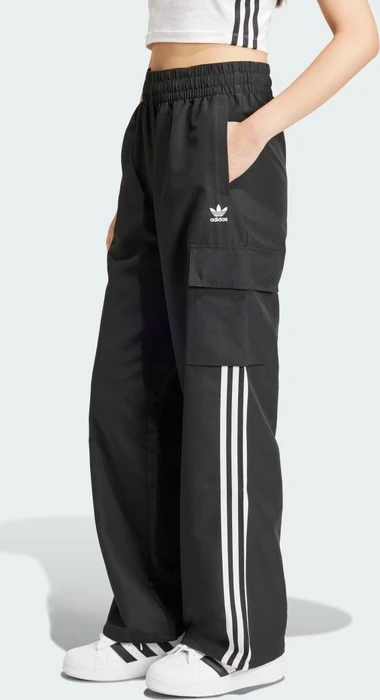 adidas Originals Adicolor Cargo Trainingshose lang schwarz (Damen)