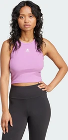 adidas Essentials Ribbed Funktionsshirt ärmellos preloved purple (Damen)