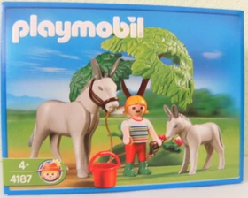 playmobil Country Esel mit Fohlen