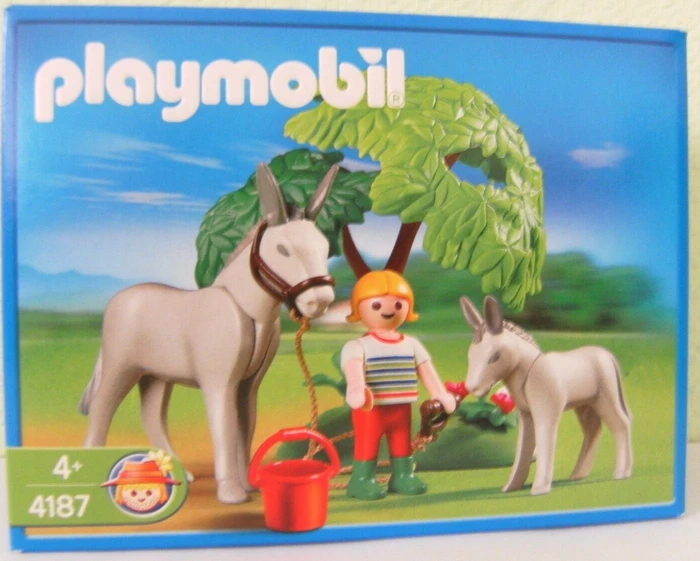 playmobil Country Esel mit Fohlen