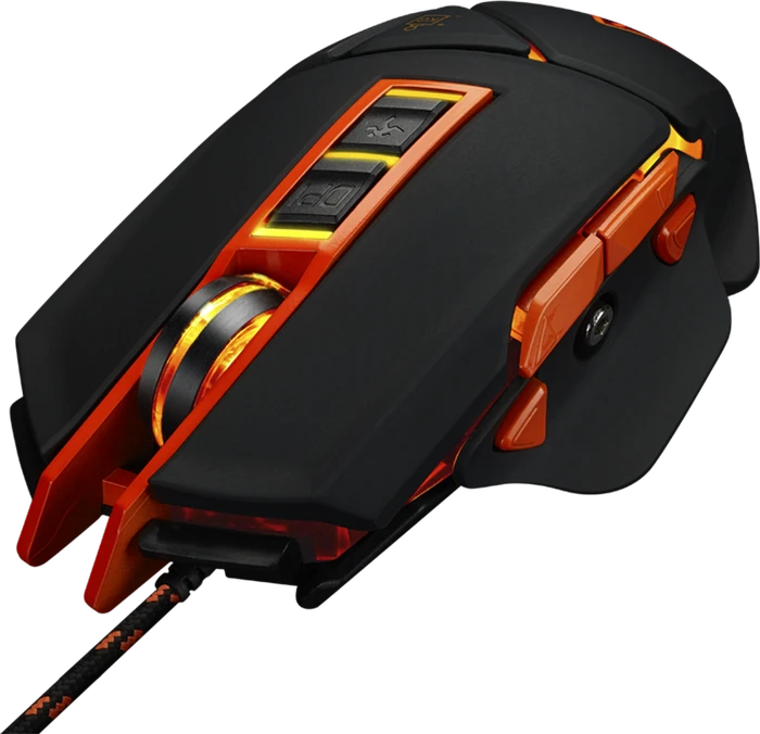 Canyon Hazard Gaming Mouse schwarz/orange, USB