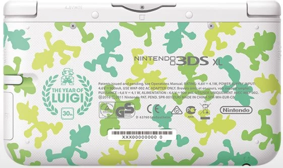 Nintendo 3DS XL Luigi - Limited Edition weiß/grün