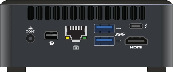 ASUS NUC 11 Performance Kit - Tall - Panther Canyon - NUC11PAHi5 / RNUC11PAHI50000 / RNUC11PAHI50Z00, ohne Netzkabel