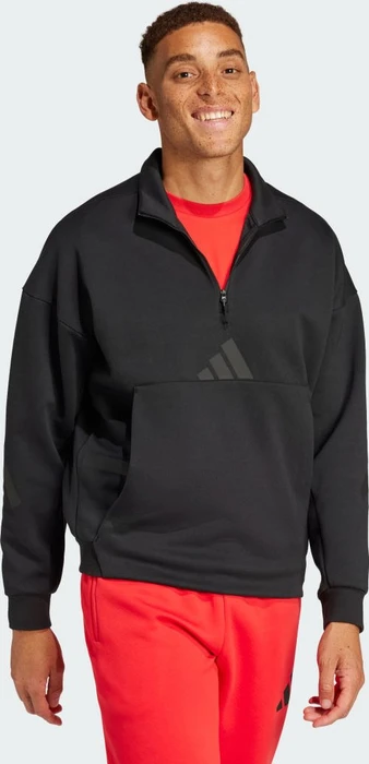 adidas Z.N.E. Quarter-Zip Sweatshirt schwarz (Herren)