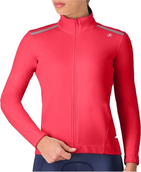 Castelli Espresso Air Fahrradjacke hibiscus (Damen)