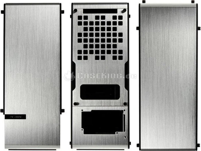 In Win 904 Plus, silber, Glasfenster