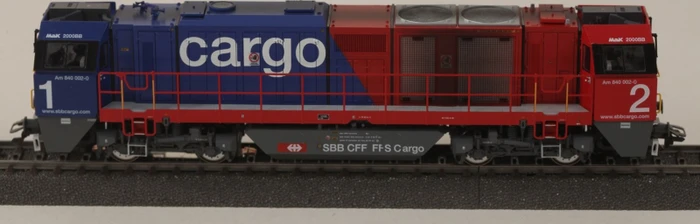 Märklin - Spur H0 Diesellok - Diesellokomotive Vossloh G 2000 BB