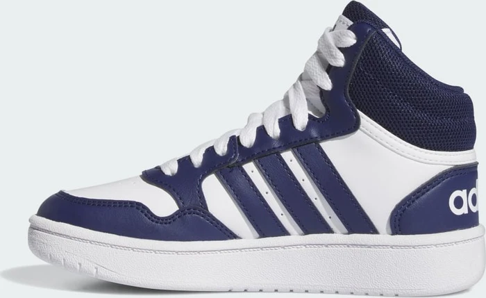 adidas Hoops Mid cloud white/dark blue (Junior)