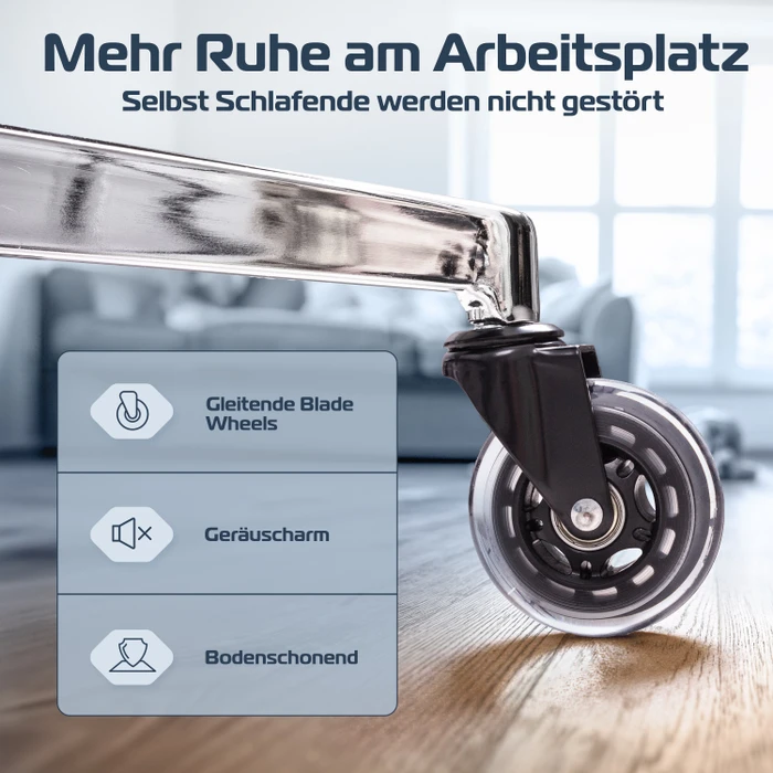 Clouvou SmartSeat Bürostuhl, schwarz