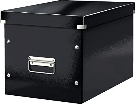 Leitz Click & Store WOW Aufbewahrungsbox groß, A4, schwarz