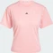 adidas Power Back-Cutout 3-Streifen Funktionsshirt kurzarm semi pink spark (Damen) Vorschaubild