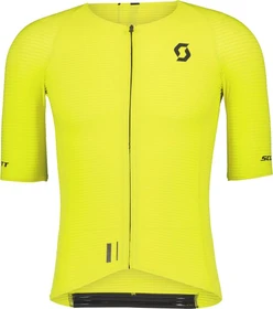 Scott RC Ultimate Graphene Trikot kurzarm sulphur yellow/black (Herren)