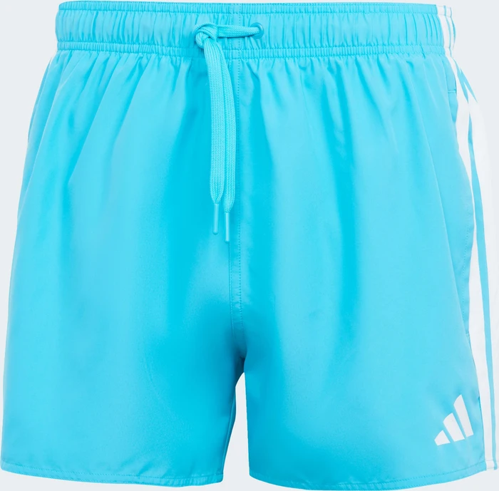 adidas 3-Streifen 3-Inch Badeshorts lucid cyan/white (Herren)
