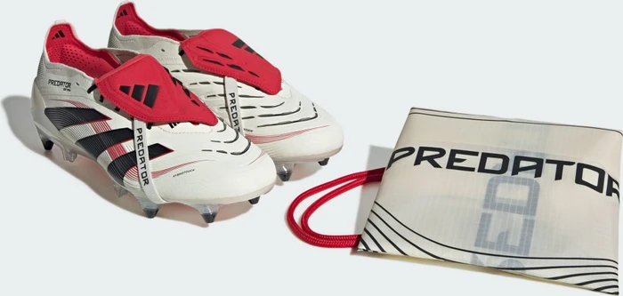 adidas Predator Elite Fold-Over Tongue SG off white/core black/pure ruby