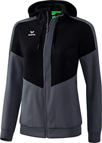 Erima Squad Tracktop Trainingsjacke black/slate grey (Damen)