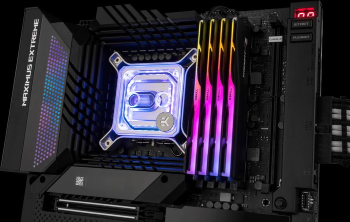 EK Water Blocks Quantum Line EK-Quantum Magnitude D-RGB, 1700, Nickel Acryl