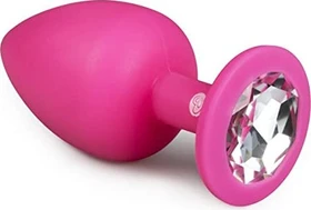 EasyToys Diamond Analplug groß pink