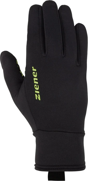 Ziener Isanto Touch Multisport Handschuhe black/bitter lemon