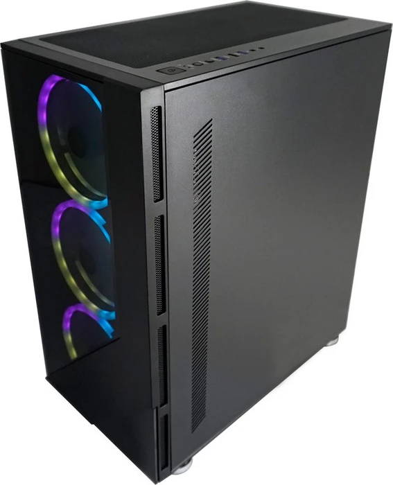 LC-Power Gaming 803B Shaded_X, Glasfenster