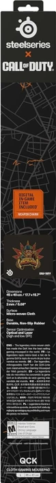 SteelSeries QcK Large x Call of Duty: Monkey Bomb Edition