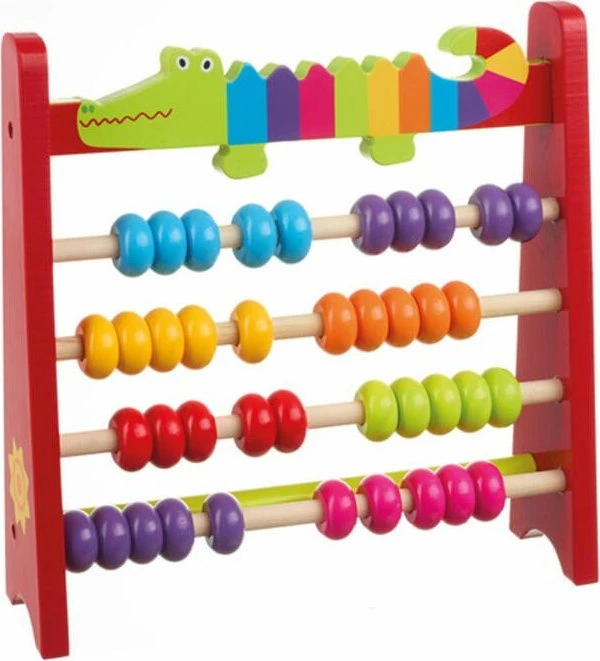 Nici Orange Tree Toys Abakus Krokodil