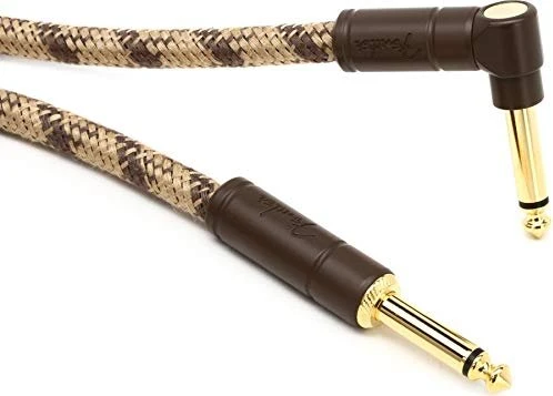 Fender Festival Instrument Cable Brown Stripe 3.0m