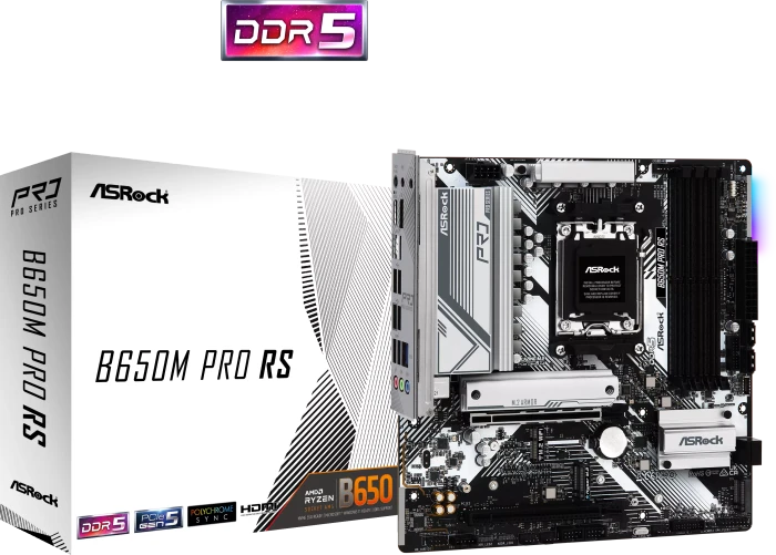 ASRock B650M Pro RS (AMD AM5)