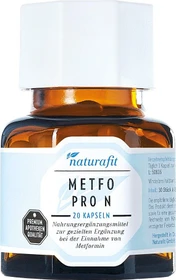 naturafit METFO Pro N Kapseln, 20 Stück