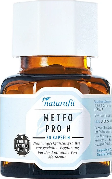 naturafit METFO Pro N Kapseln