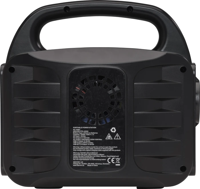 Denver PPS-42000 Solargenerator + 1x Solarpanel 40W, 155Wh – Bild 8
