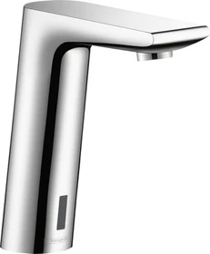 Hansgrohe Metris S elektrische Waschbeckenarmatur mit Temperaturvoreinstellung und Batterie chrom