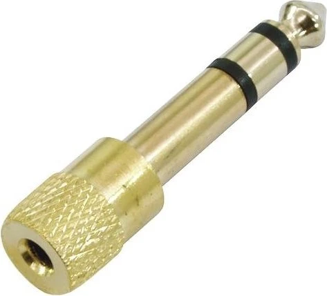 Omnitronic Adapter Klinke(M)/3,5 Klinke(F), 10 Stück