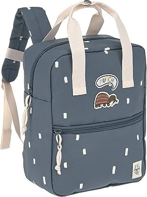 Lässig Square Happy Prints dunkelblau Kindergartenrucksack