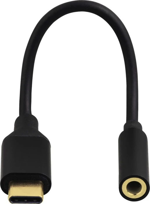 Hama USB-C/3.5mm-Klinke Adapter schwarz