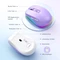 Seenda Rechargeable Wireless RGB Mouse mit Jiggler-Funktion, violett, USB Vorschaubild
