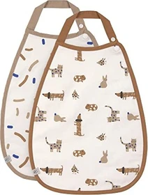 Lässig Lätzchen XL Little Mateys Royal Blau, 2 Stück