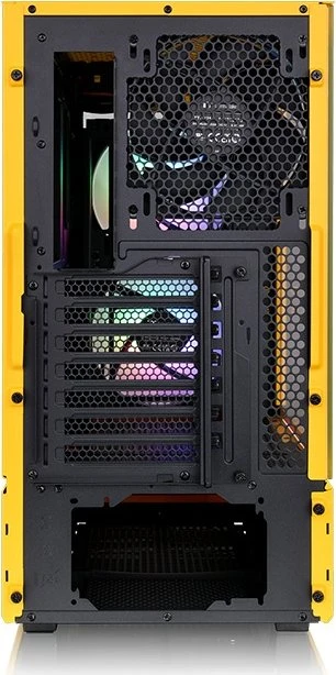 Thermaltake Ceres 350 MX Bumblebee, gelb, Glasfenster