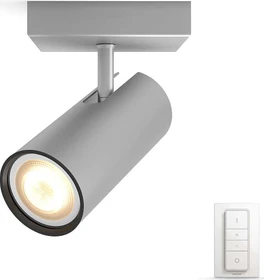Philips Hue White Ambiance Buratto Spot 1-flammig alu
