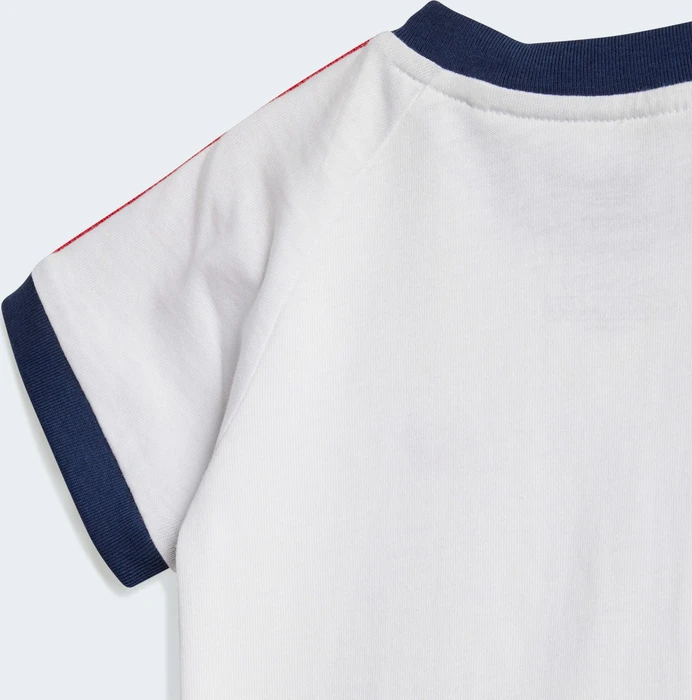adidas Denim T-Shirt Set medium blue denim/white (Junior)