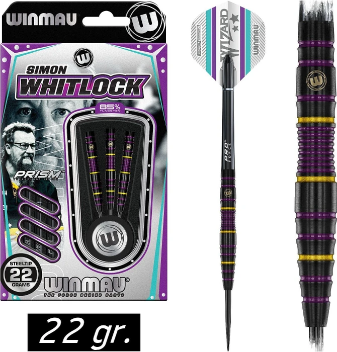 Winmau Simon Whitlock Steel Dart Dartpfeil 22g