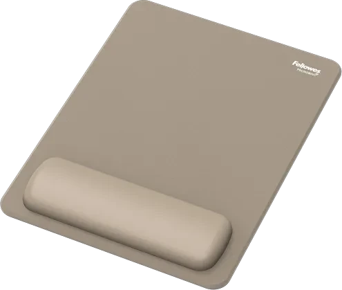 Fellowes Breyta XL Mausepad mit Handgelenkauflage, 280x210mm, beige